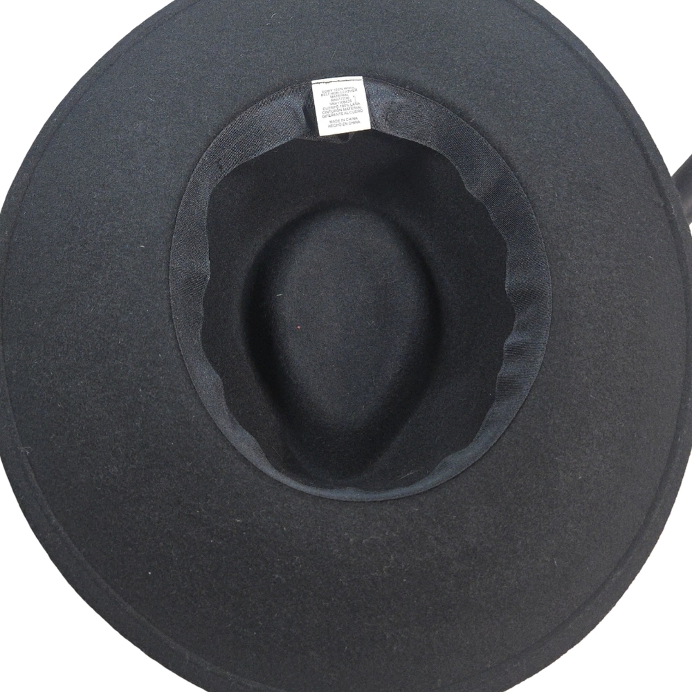 Universal Thread Black Wool Hat Os - image 2